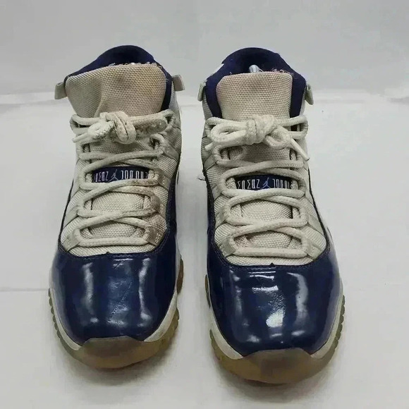 Nike Mens Air Jordan 11 Retro Win Like 82 Sneaker Shoes Navy Blue White Size 7.5 main image 6